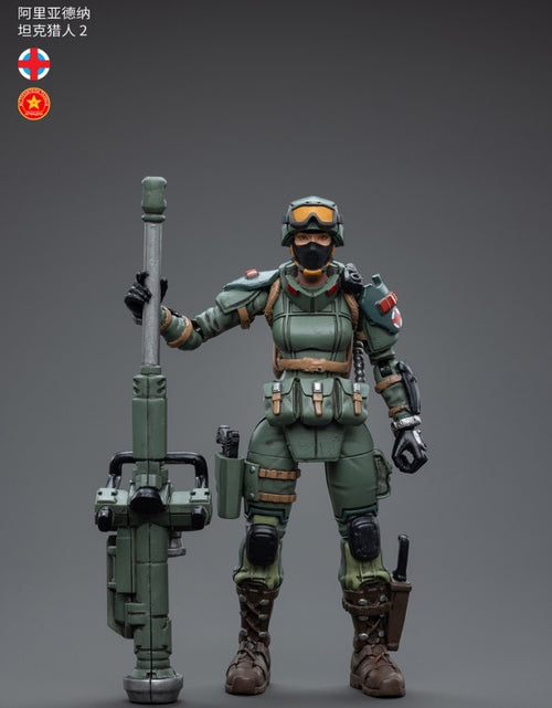 Load image into Gallery viewer, JOYTOY x Corvus Belli Infinity 1:18 Ariadna Tankhunter Regiment 2 Action Figure
