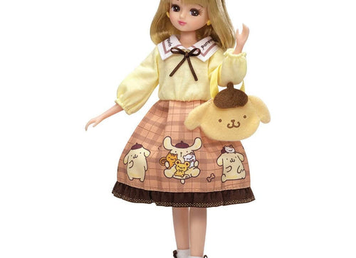 Load image into Gallery viewer, Takara Tomy Licca-chan loves Pompompurin Stylish Photogenic Licca Doll
