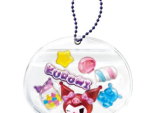 Load image into Gallery viewer, Re-ment Sanrio Candy Toy Kuromi Deco Chara Pouch Key Chain (Set of 6)
