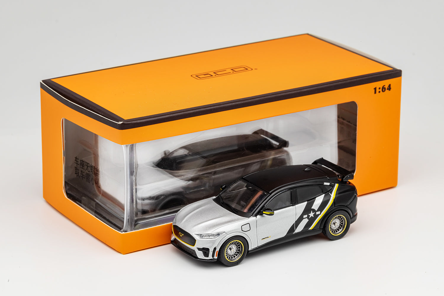 GCD 1/64 Ford Mustang Mach-E - P51 LHD (With Accessories) Model Car