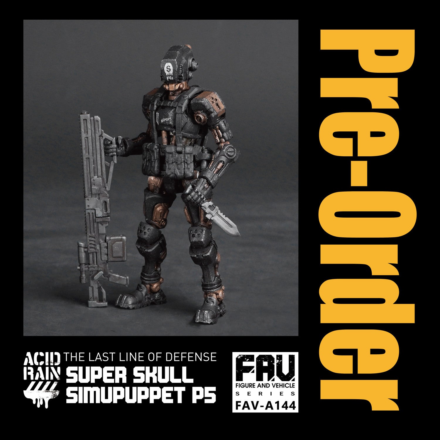 (Pre-order) Toys Alliance FAV-A144 Super Skull Simupuppet P5 Acid Rain Figurine