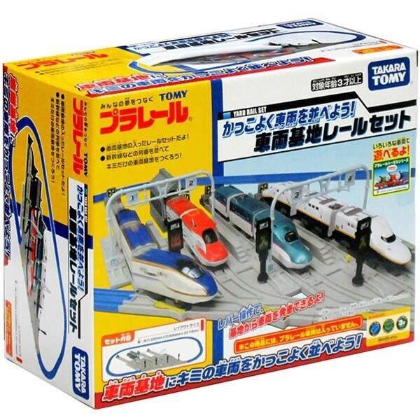 Takara Tomy Tomica Plarail Let's Line Up the vehicles coolly! Base Rail Set