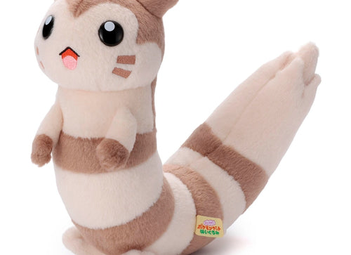 Load image into Gallery viewer, Takara Tomy Arts Pokemon I Choose You! Pokémon Get Plush Furret Stuffed Toy
