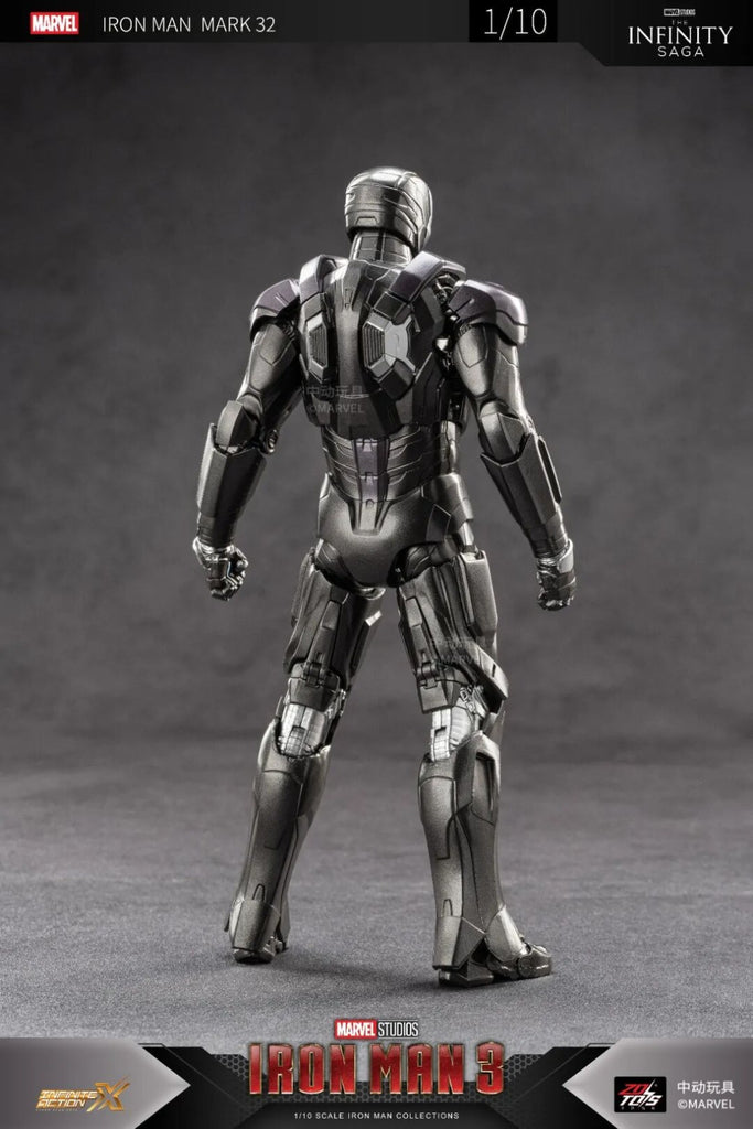 ZD Toys Marvel Iron Man 3 1/10 Iron Man MK32 Action Figure