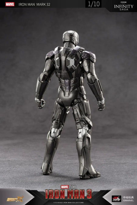ZD Toys Marvel Iron Man 3 1/10 Iron Man MK32 Action Figure