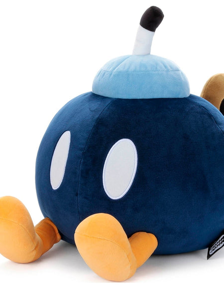 Takara Tomy Arts Super Mario Soft Plush Toy - Mocchi Game Style Bob-omb