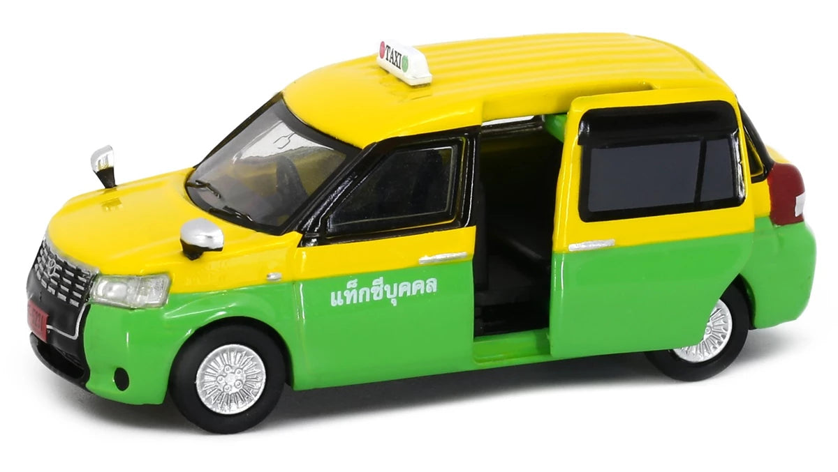 Tiny City TH09 Die-cast Model Car - 1/64 Toyota Comfort Hybrid Taxi (Thailand)