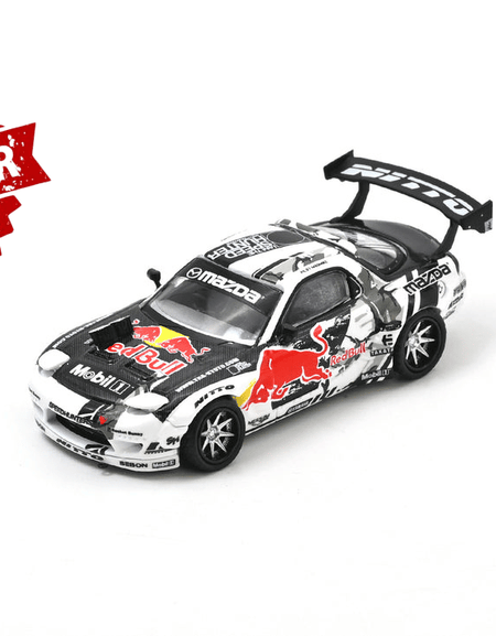(Pre-order) INNO64 1/64 MAZDA RX-7 MAD MIKE "MADBUL Gen6" Diecast Model Car