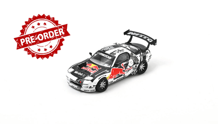 (Pre-order) INNO64 1/64 MAZDA RX-7 MAD MIKE "MADBUL Gen6" Diecast Model Car