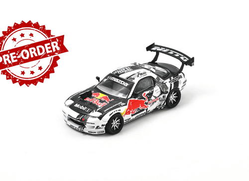 Load image into Gallery viewer, (Pre-order) INNO64 1/64 MAZDA RX-7 MAD MIKE "MADBUL Gen6" Diecast Model Car
