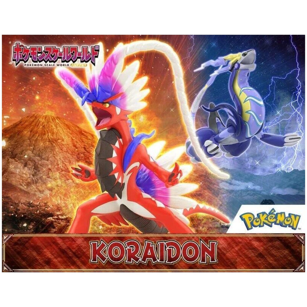 Bandai Pokemon Scale World Koraidon Guluton Pokemon Padia Region Action Figure