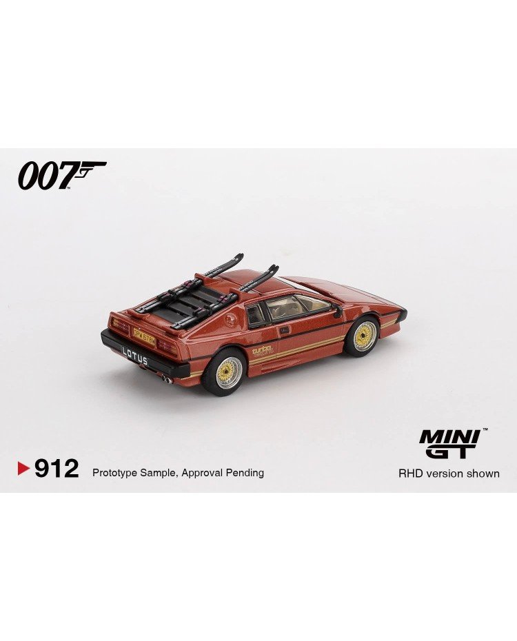 Mini GT 007 Lotus Esprit Turbo Copper Fire Metallic For Your Eyes