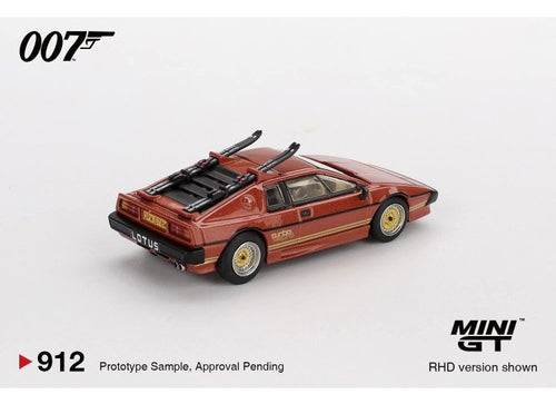 Load image into Gallery viewer, Mini GT 007 Lotus Esprit Turbo Copper Fire Metallic For Your Eyes
