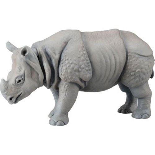 Takara Tomy ANIA Animal Action Figure AS-18 Indian Rhinoceros Unicornis Model