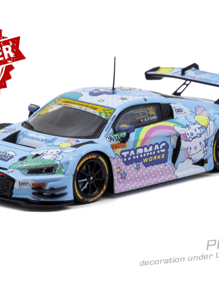 (Pre-order) Tarmac Works 1/43  Audi R8 LMS GT3 evo II Macau GT Cup 2025 Uno Race