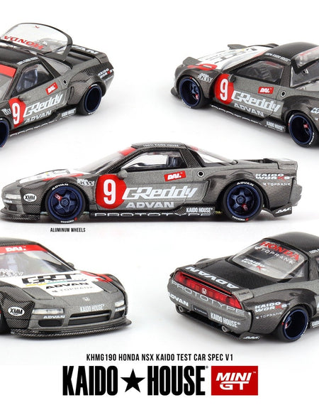 Kaido House x Mini GT Honda NSX Kaido Test Car Spec V1 Model Car