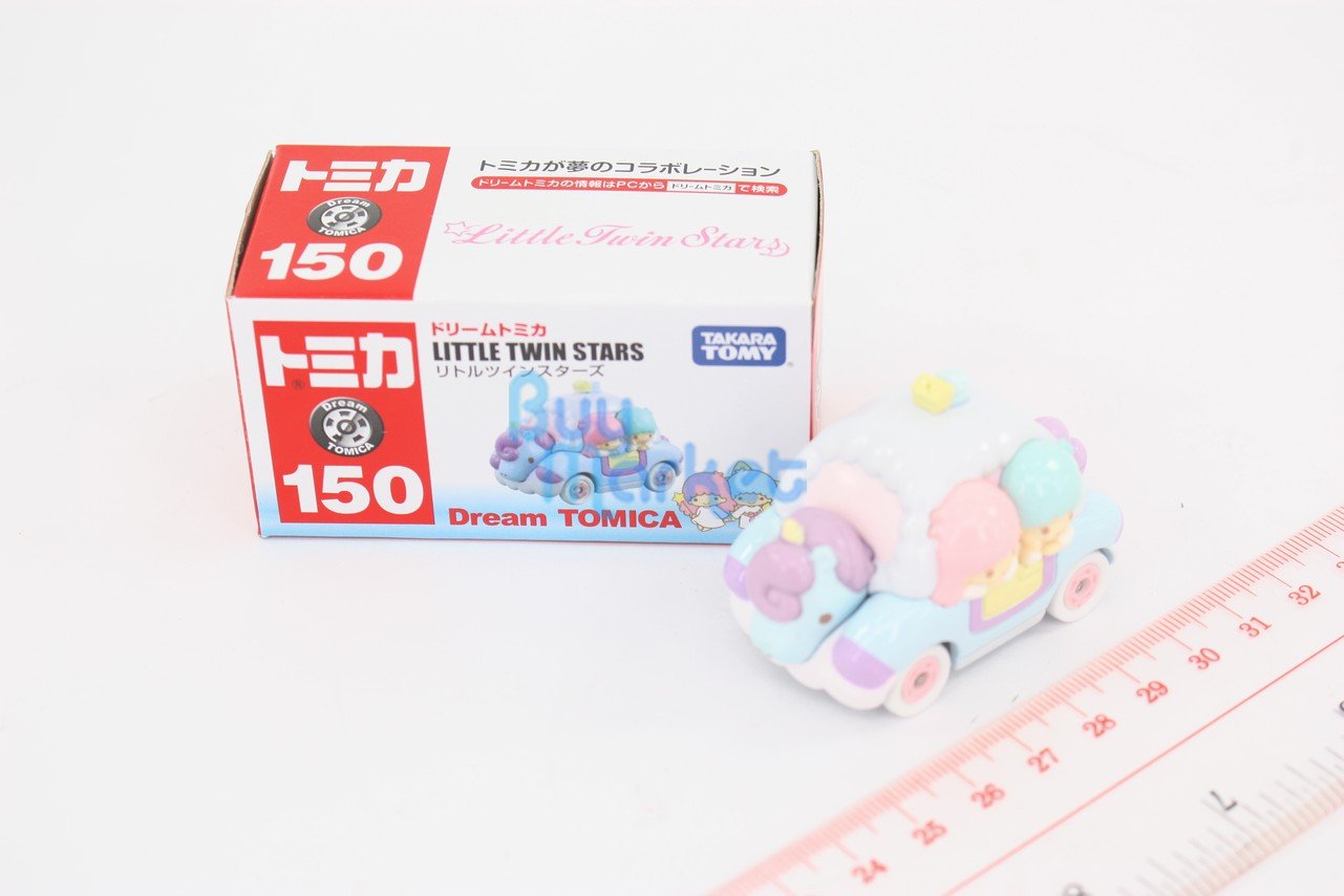 Takara Tomy Dream Tomica #150 Sanrio Little Twin Stars 5CM Diecast Toy Car Japan