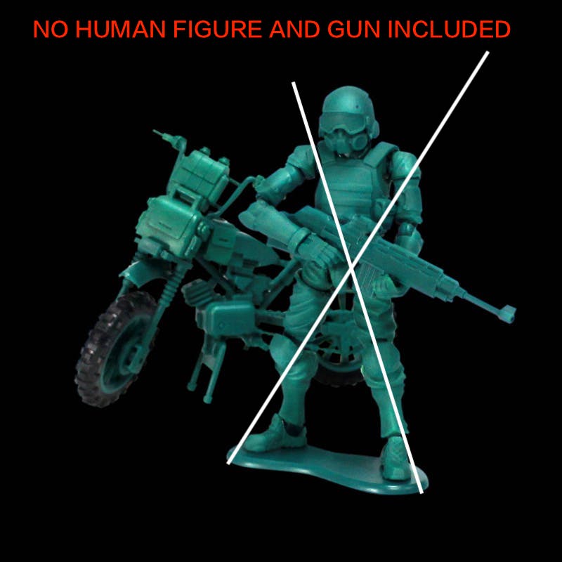 TA x Acid Rain World Acid Rain FAV-SP02 Green Wildebeest 1:18 Figure Accessory