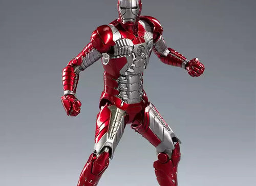 Load image into Gallery viewer, ZD Toys Marvel Avengers 1/10 Iron Man MK5 Action Figure with Lighting Function
