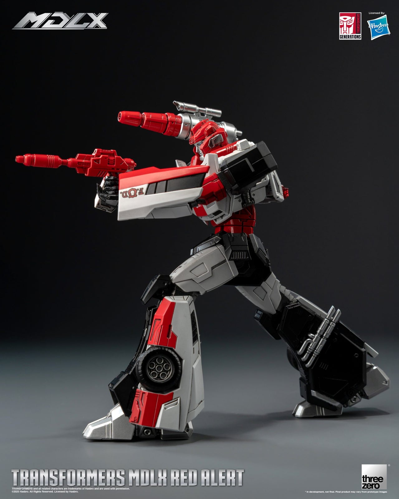 Threezero Transformers MDLX Red Alert Action Figure 20cm
