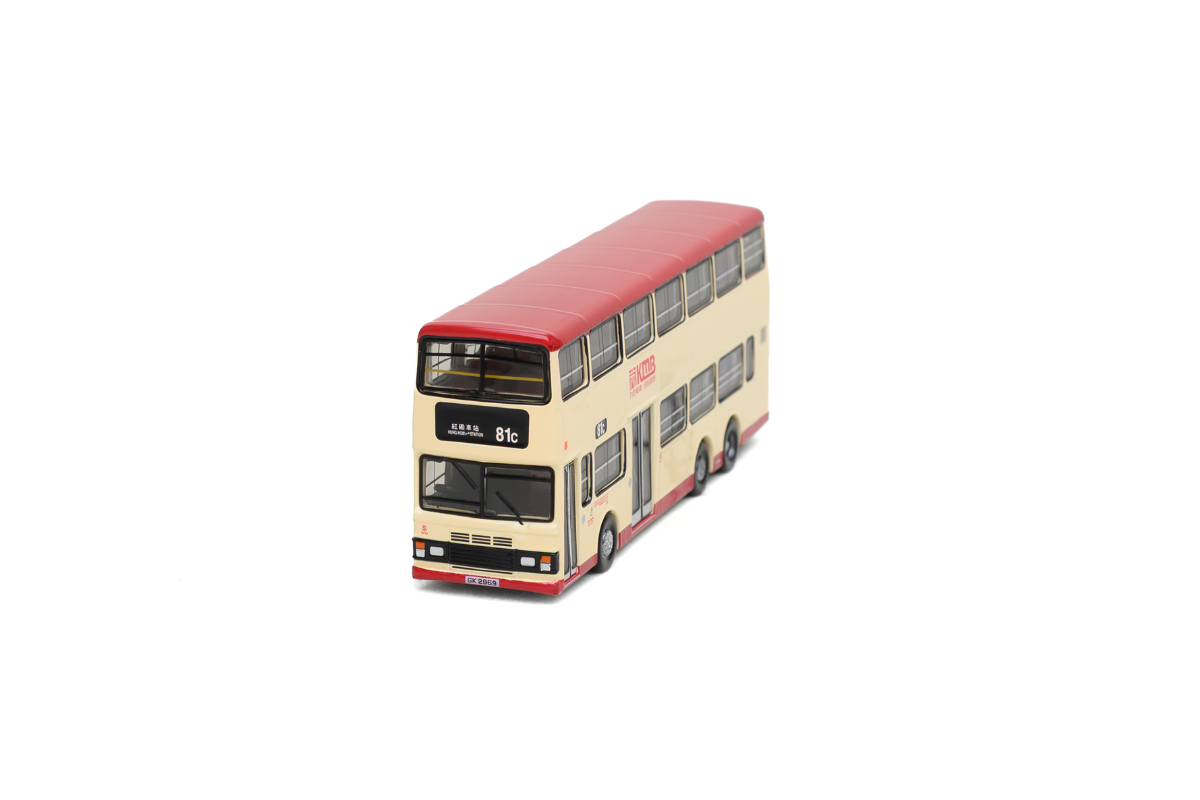 Tiny City Die-cast Model Car 1/110 - KMB VOLVO Olympian 11m (81C) Bus