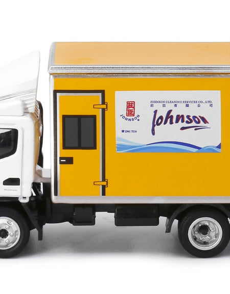 Tiny City Die-cast Model Car - Mitsubishi Fuso Canter Box Lorry Johnson