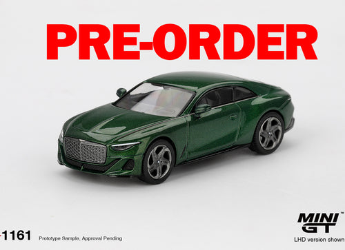 Load image into Gallery viewer, (Pre-order) MINI GT #1161 1/64 Bentley Batur Scarab Green Diecast Model Car

