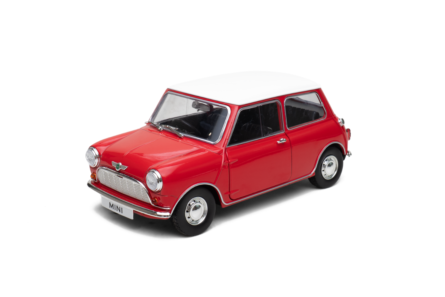 Tiny City Die-cast Model Car 1/18 - Mini Cooper Red #ATC18069