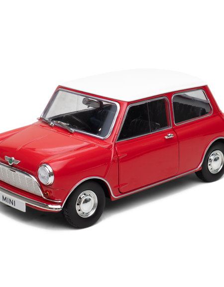 Tiny City Die-cast Model Car 1/18 - Mini Cooper Red #ATC18069