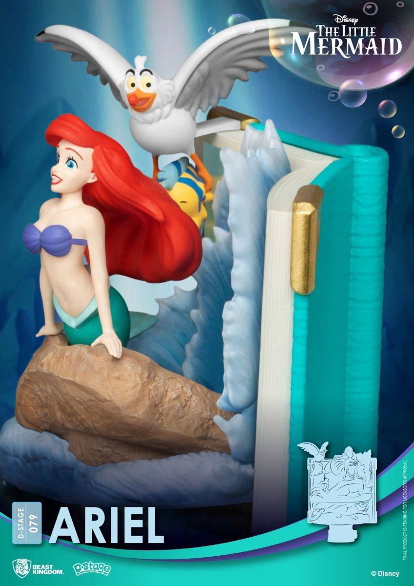 Beast Kingdom Diorama Stage-079- Story Book Series-Ariel
