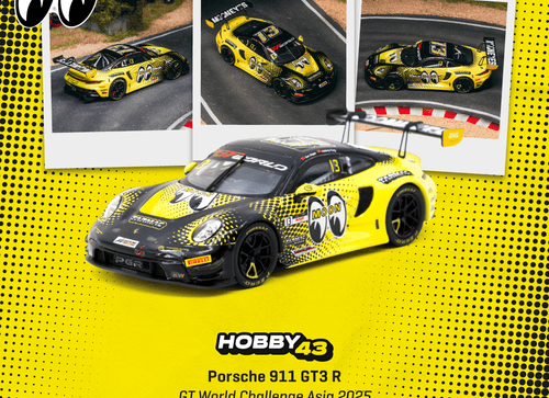 Load image into Gallery viewer, (Pre-order) Tarmac Works 1/43 Porsche 911 GT3 R GT World Challenge Asia 2025
