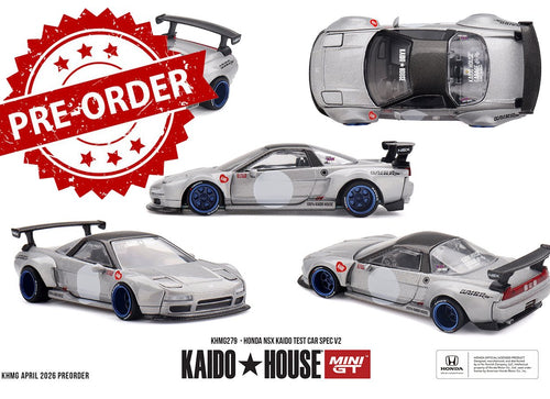 Load image into Gallery viewer, (Pre-order) Kaido House X Mini GT #279 Honda NSX Kaido Test Car Spec V2 Model
