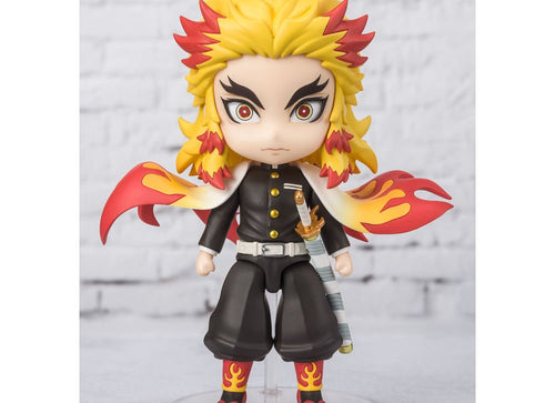 Load image into Gallery viewer, Bandai Tamashii Figuarts Mini Demon Slayer Mini Action Figure - Kyojuro Rengoku
