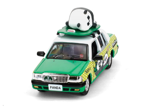 Load image into Gallery viewer, Tiny City Die-cast 1/64 - Tiny x Panda Friends Toyota Crown Comfort Taxi (NT)
