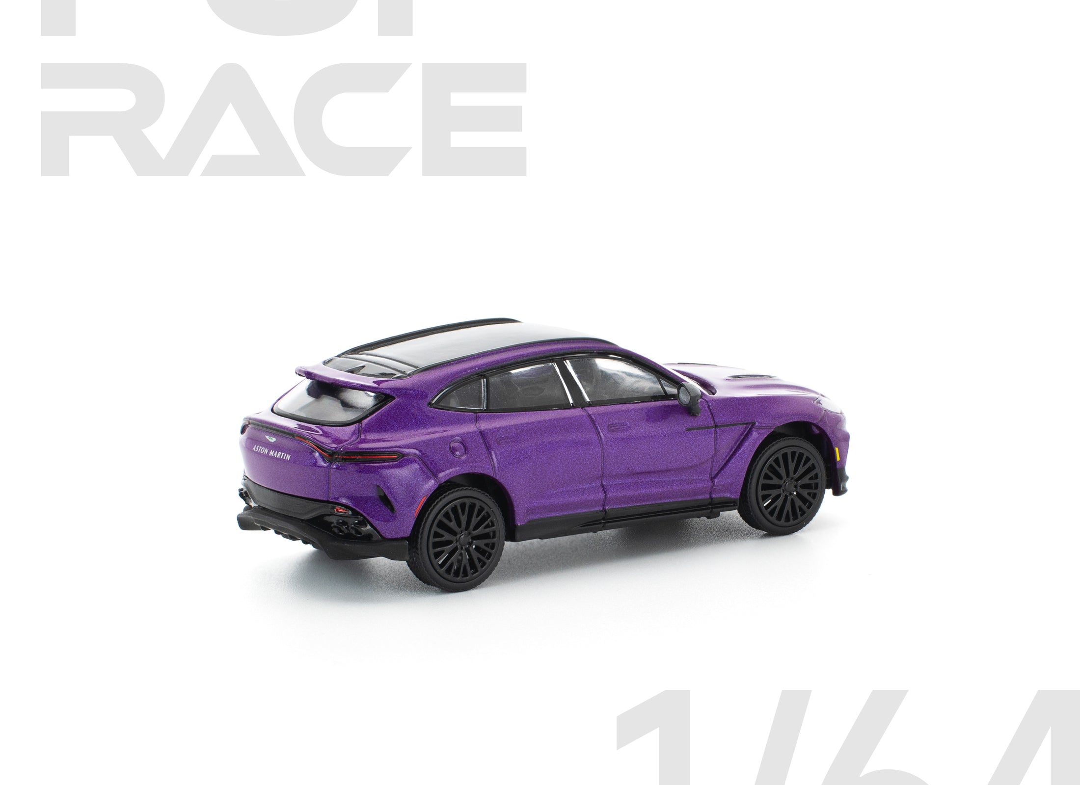 POPRACE 1/64 ASTON MARTIN DBX 707 - STORM PURPLE Model Car