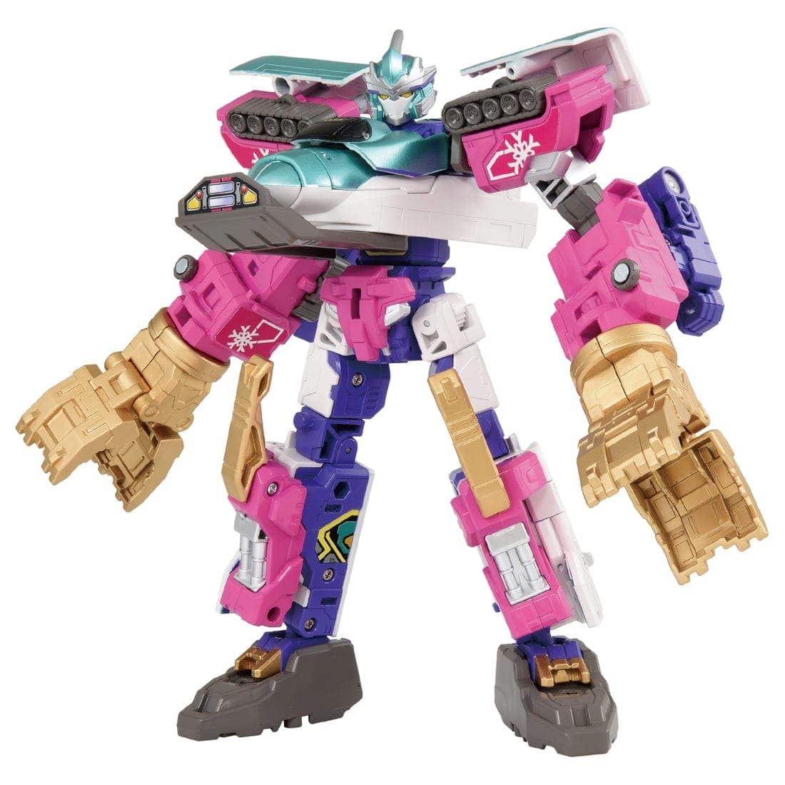 Takara Tomy Plarail Shinkansen Deformation Robot SHINKALION CW H5 Hayabusa Dozer
