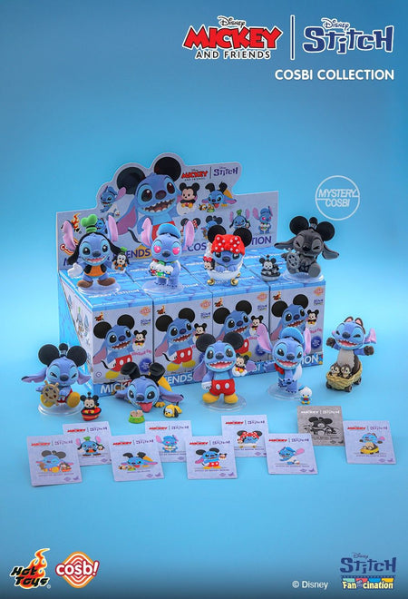Hot Toys Mickey & Friends Stitch Fan-Cination Cosbi Collection (Set of 8) CBX313