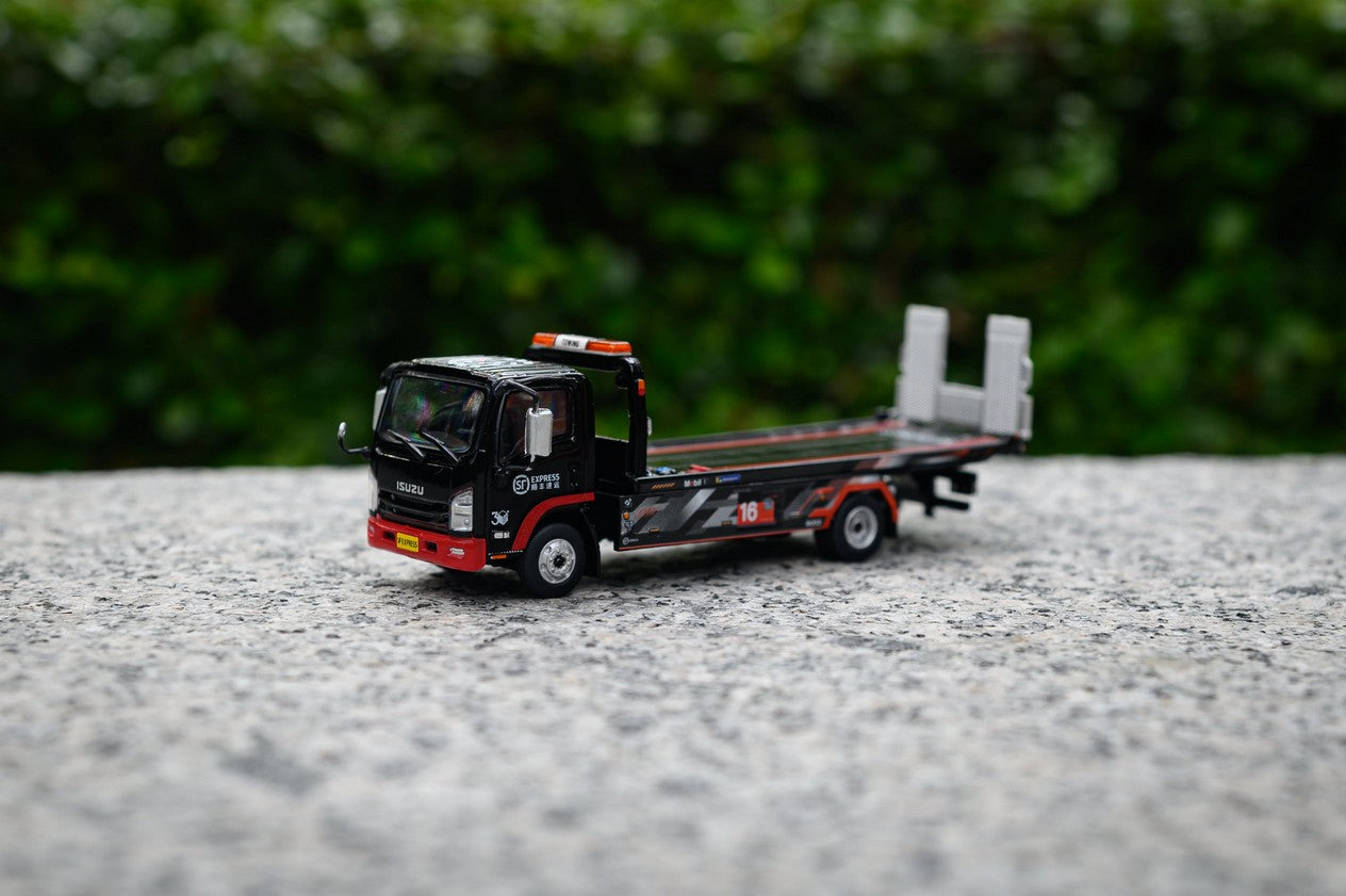 Tiny City Diecast CN27- Isuzu N Series SF Express Flatbed Truck (2023) Model Car