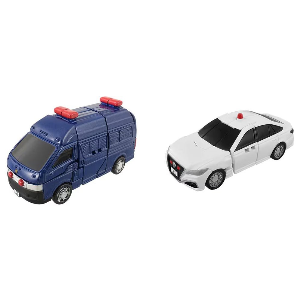Takara Tomy Tomica Jobraver Police Braver Riot Police & Traffic Police Set