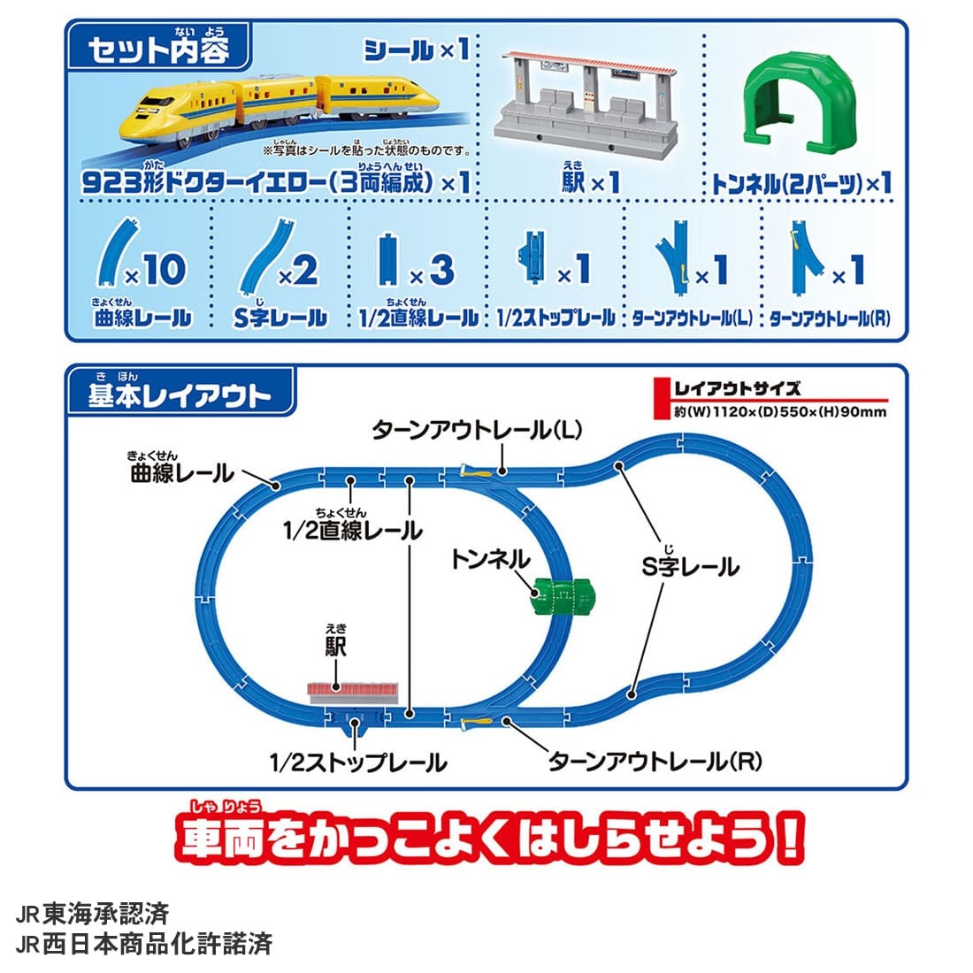 Takara Tomy PLA-SET Plarail Set - Doctor Yellow Start Rail Set