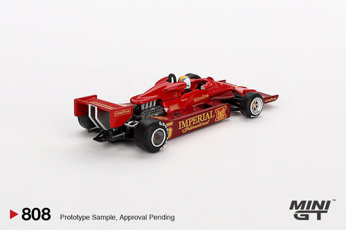 Load image into Gallery viewer, Mini GT #808 1/64 Lotus 78 #6  Gunnar Nilsson 1977 Japanese GP Model
