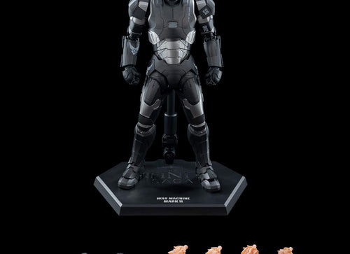 Load image into Gallery viewer, ThreeZero Marvel Studios: The Infinity Saga DLX War Machine Mark 2 Action Figure

