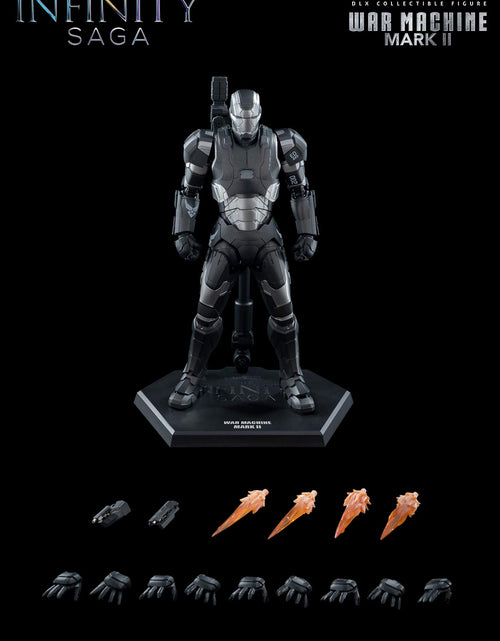 Load image into Gallery viewer, ThreeZero Marvel Studios: The Infinity Saga DLX War Machine Mark 2 Action Figure
