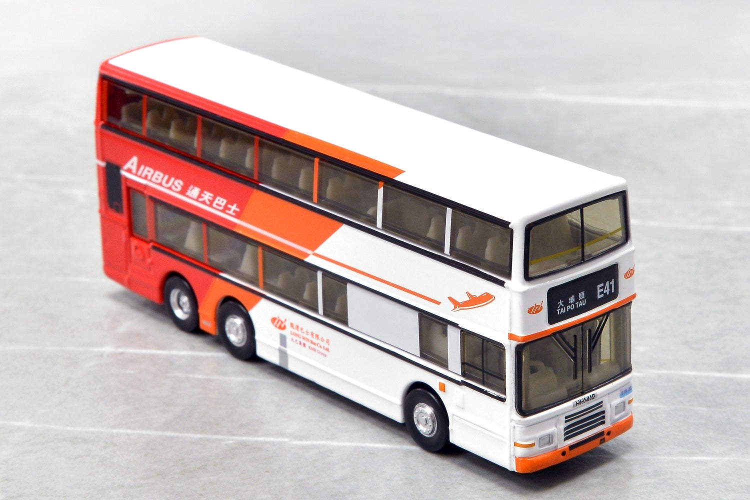 Tiny City Die-cast Model Car - KMB VOLVO Olympian 11m (E41) Bus model