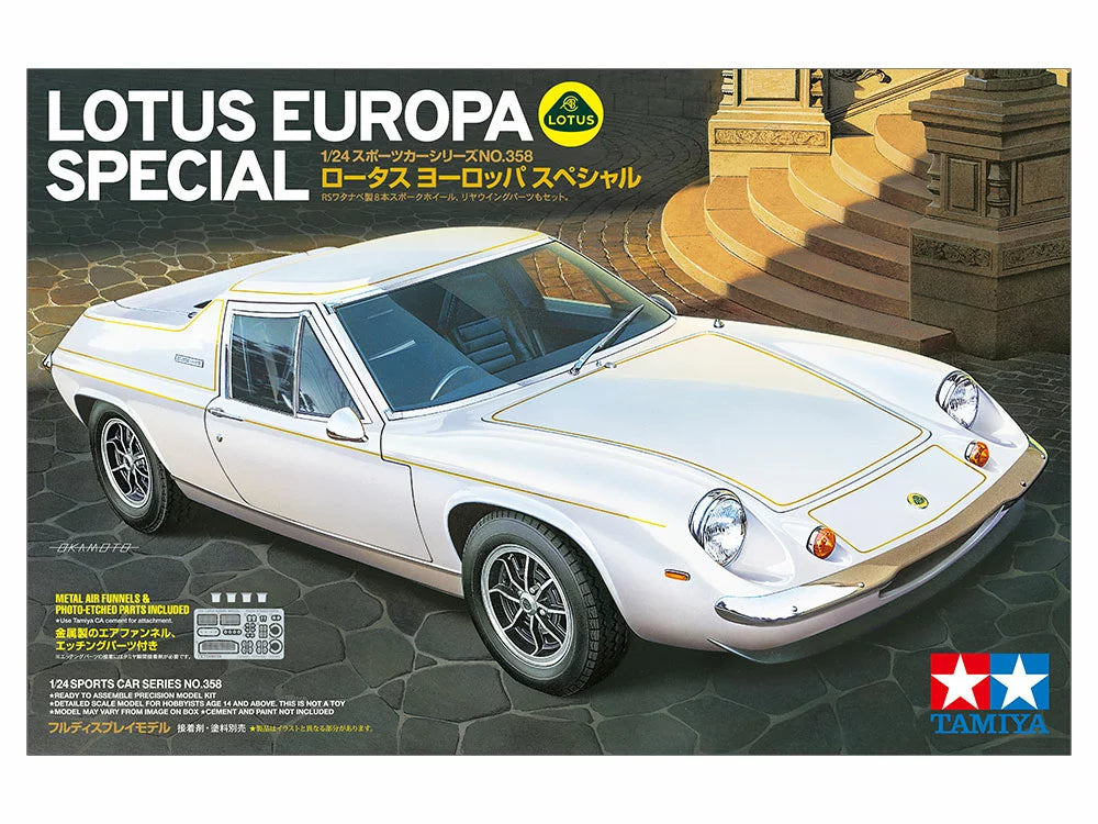 Tamiya #24358 1/24 Lotus Europa Special Assembly Model Car