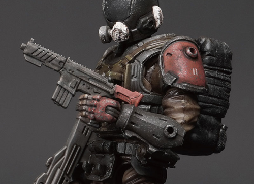 Load image into Gallery viewer, Acid Rain x Toy Alliance FAV-A134 Kaiho Paratrooper Action Figure
