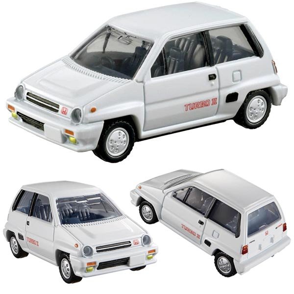 Takara Tomy Tomica Premium Diecast Car - No.35 Honda City Turbo 2 (1st)