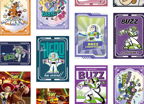 Load image into Gallery viewer, COSMOS Collectible Toy Story Collectible Card Box Set (20 packs - 80 cards SET)
