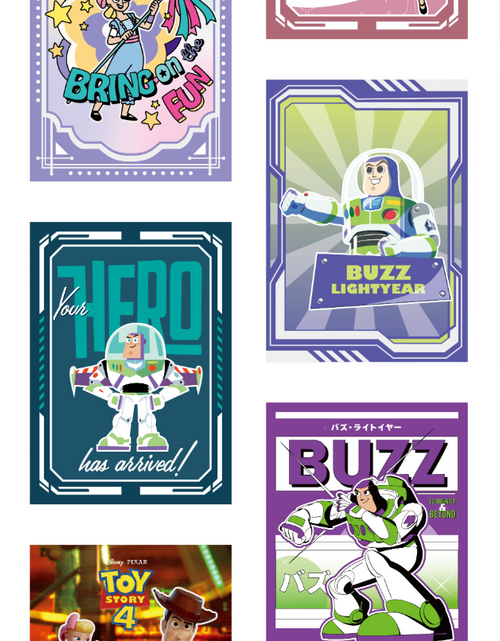 Load image into Gallery viewer, COSMOS Collectible Toy Story Collectible Card Box Set (20 packs - 80 cards SET)
