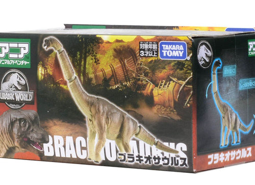 Load image into Gallery viewer, Takara Tomy ANIA Animal Jurassic World Brachiosaurus dinosaur Action Figure
